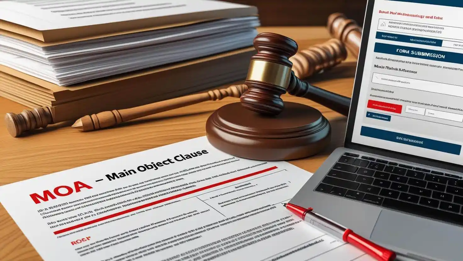 Change of Main Object Clause